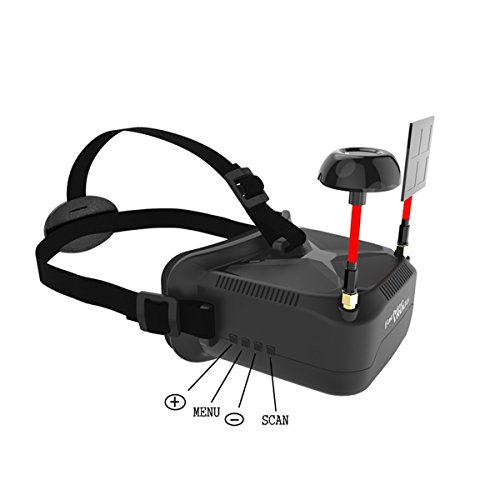 Eachine Mini FPV brille VR-006 3inch 500*300 Display 5.8G 40CH Headset Build in 3.7V 500mAh Battery for Racing Drone Quadcopters FPV Goggles by Crazepony-UK - 5