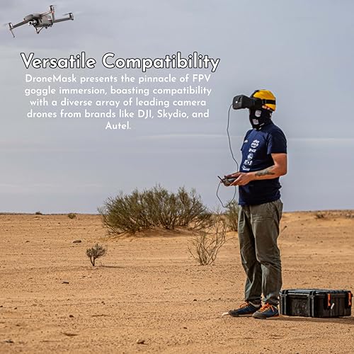 DroneMask 1 – FPV-Brille für DJI, FPV- und GPS-Drohnen - 4